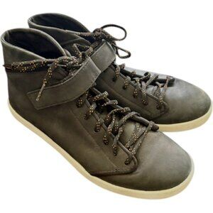 Teva Willow Soft Matte Leather Chukka Ankle Boots/Sneakers - Black - 8